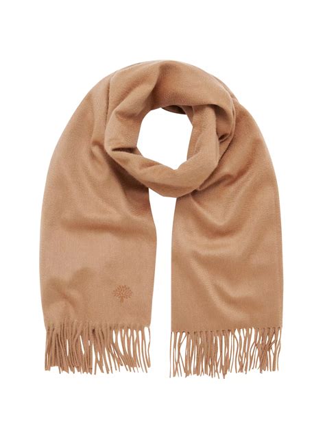 mulberry cashmere scarf.